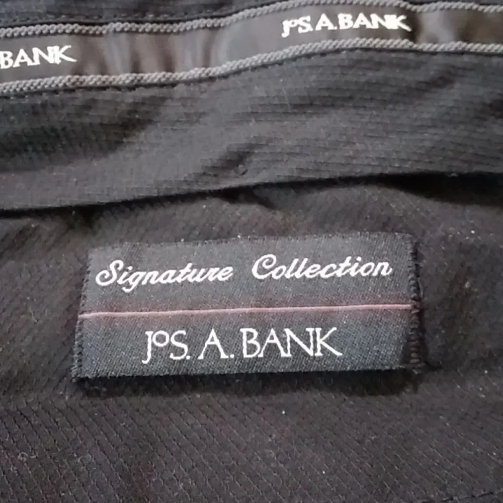 Jo's A Bank Elite Pants Suit Navy Blue Appropriate Size 36 / 38 No Tag
